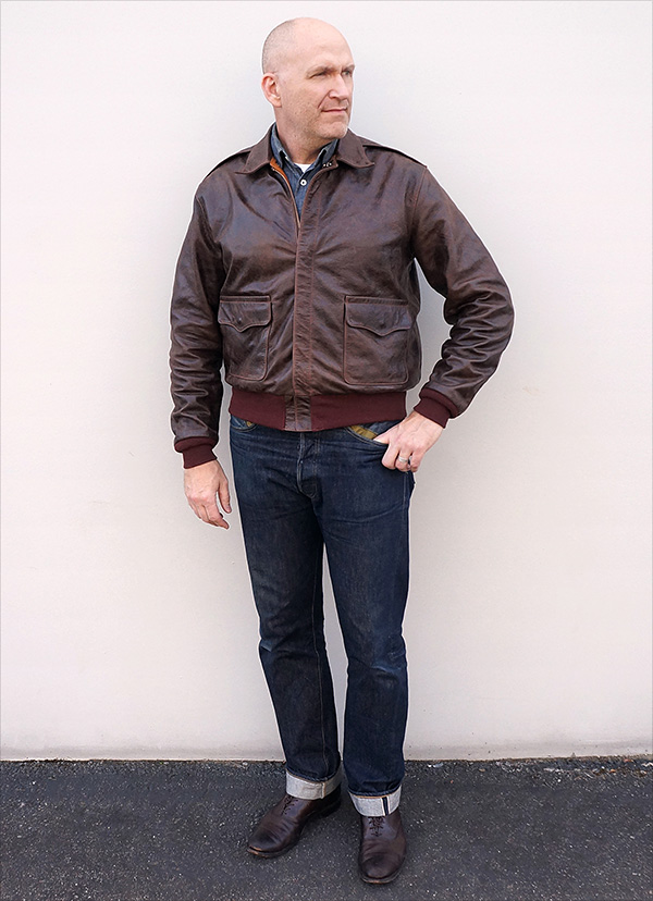 Good Wear J.A. Dubow 1755 Cowhide Flight Jacket