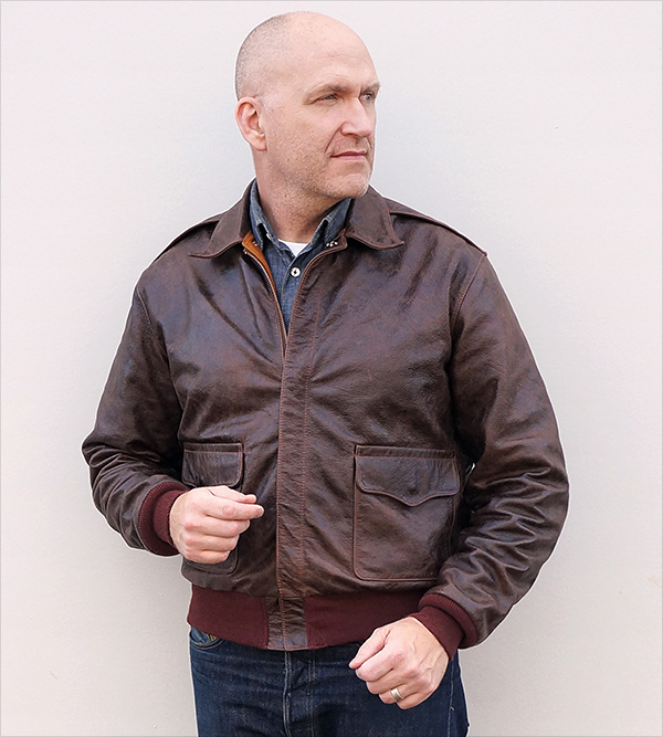 Good Wear J.A. Dubow 1755 Cowhide Flight Jacket