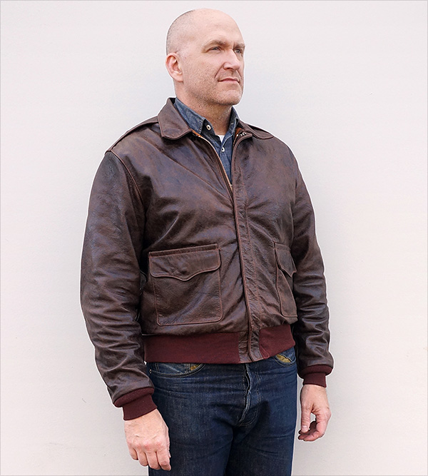 Good Wear J.A. Dubow 1755 Cowhide Flight Jacket