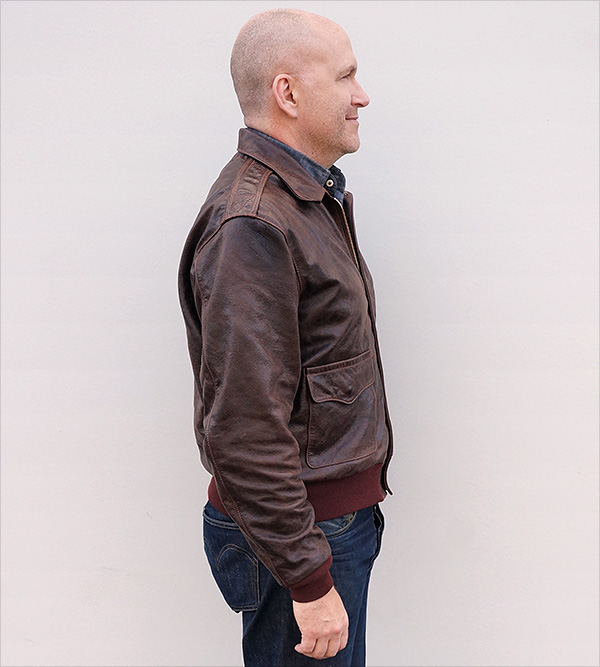 Good Wear J.A. Dubow 1755 Cowhide Flight Jacket