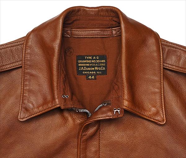 J.A. Dubow W535-AC-20960 A-2 Jacket Horsehide