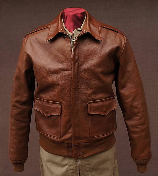 J.A. Dubow W535-AC-20960 A-2 Jacket Horsehide