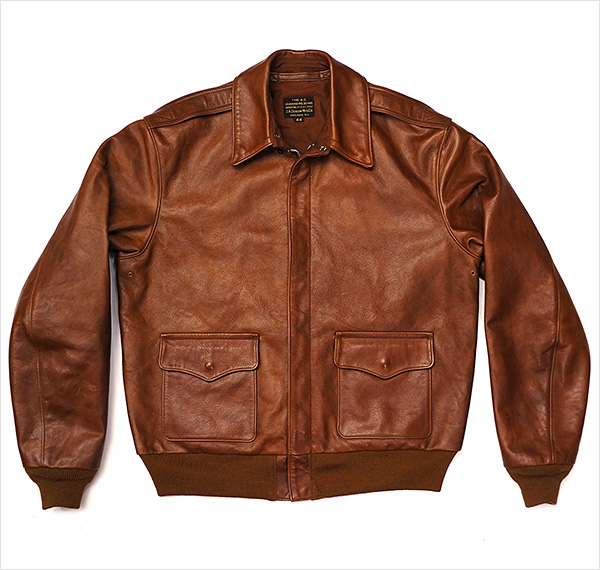 J.A. Dubow W535-AC-20960 A-2 Jacket Horsehide