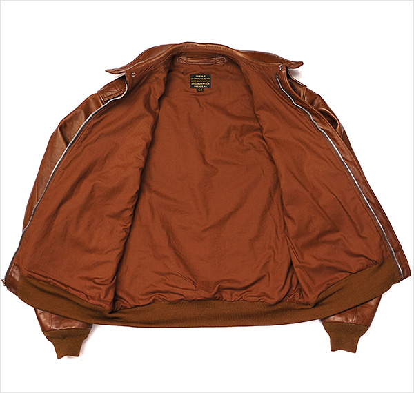 J.A. Dubow W535-AC-20960 A-2 Jacket Horsehide