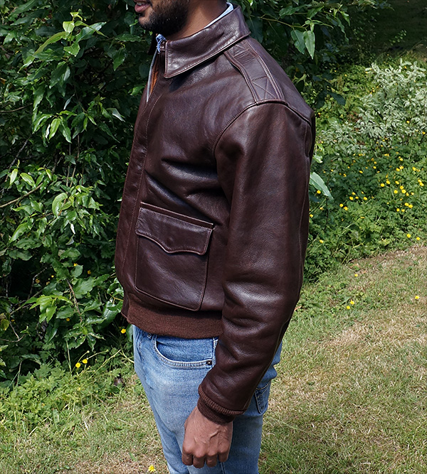 Good Wear Leather Coat Company — Sale Dubow 20960 A-2 Horsehide Jacket