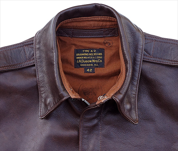 J.A. Dubow W535-AC-20960 Type A-2 Horsehide Jacket