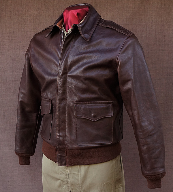 J.A. Dubow W535-AC-20960 Type A-2 Horsehide Jacket