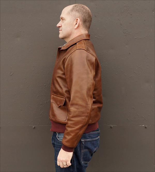 J.A. Dubow W535-AC-27798 Type A-2 Flight Jacket by Good Wear Leather