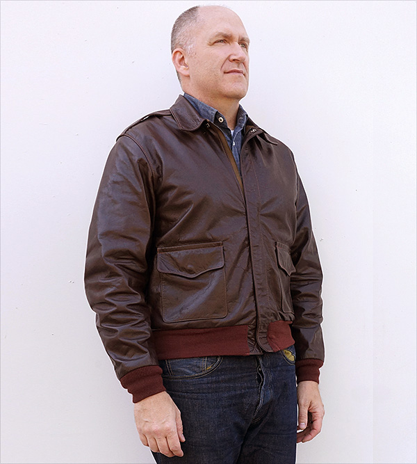 Good Wear J. A. Dubow 1755 Type A-2 Jacket Horween Horsehide