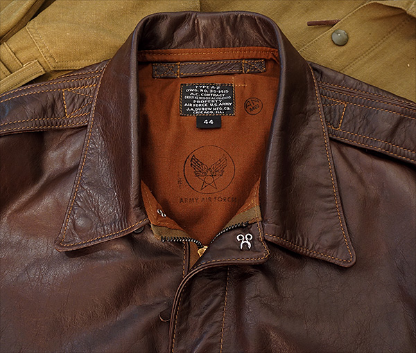 Good Wear J. A. Dubow 1755 Type A-2 Jacket Horween Horsehide