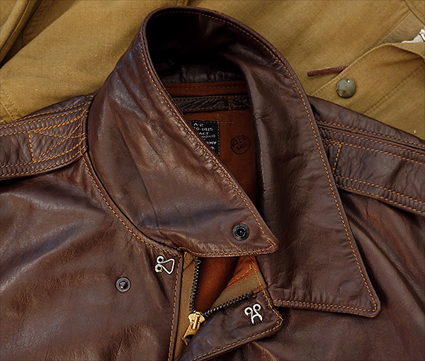 Good Wear J. A. Dubow 1755 Type A-2 Jacket Horween Horsehide