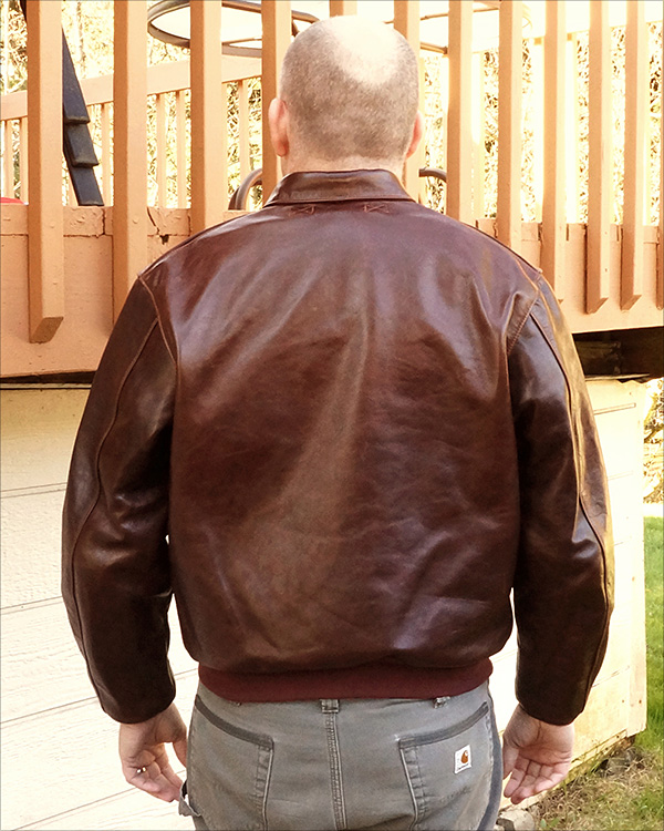 J.A. Dubow W535-AC-27798 Type A-2 Flight Jacket by Good Wear Leather