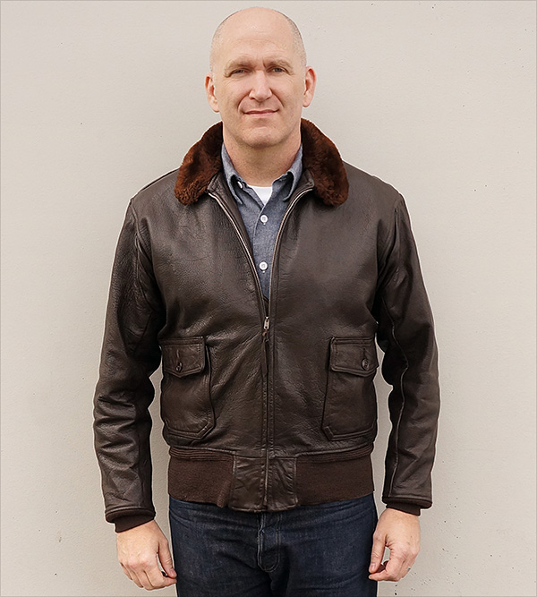 Flying Equipment Co. G-1 55J14 Jacket Goatskin