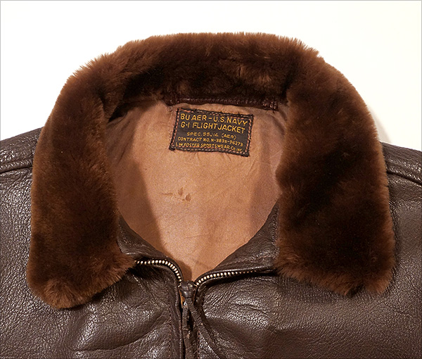 Original L.W. Foster 55J14 G-1 Flight Jacket sold by Good Wear Leather