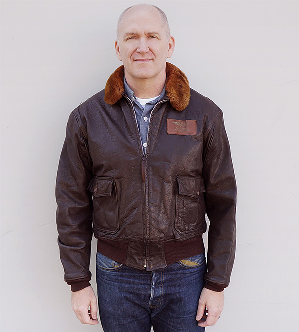 Good Wear Leather Coat Company — Sale Vintage G-1 MIL-J-7823 Flight Jacket