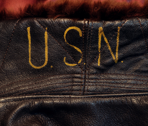 1940s U.S. Navy 55J14 G-1 B.-G. Inc. Goatskin Flight Jacket