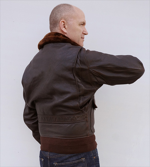 Good Wear Aviators Clothing Co. G-1 55J14 Jacket Goatskin