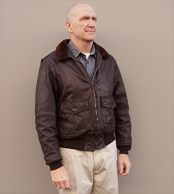 Original Cagleco Sportswear U. S. Navy G-1 MIL-J-7823 Flight Jacket