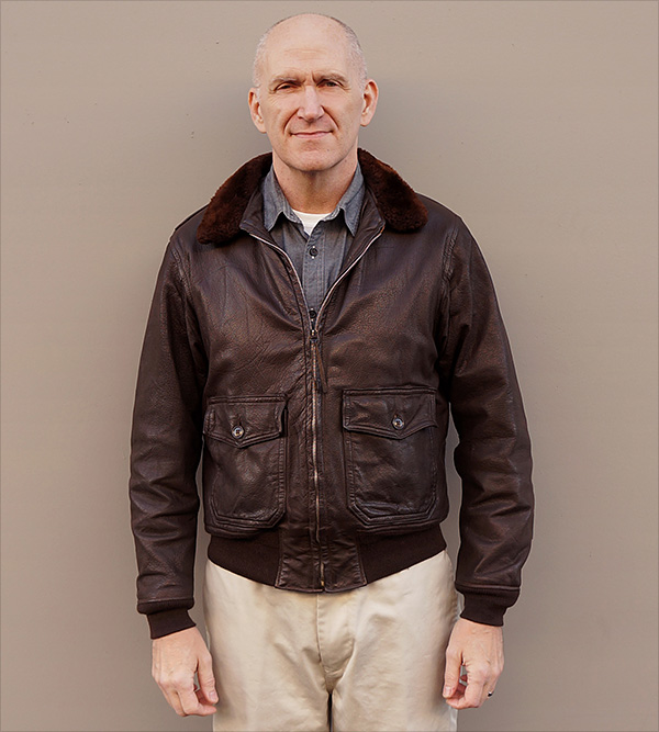 Original Cagleco Sportswear U. S. Navy G-1 MIL-J-7823 Flight Jacket
