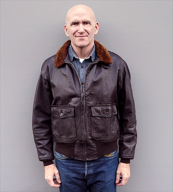 Cagleco Sportswear G-1 U.S. Navy Goatskin Flight Jacket