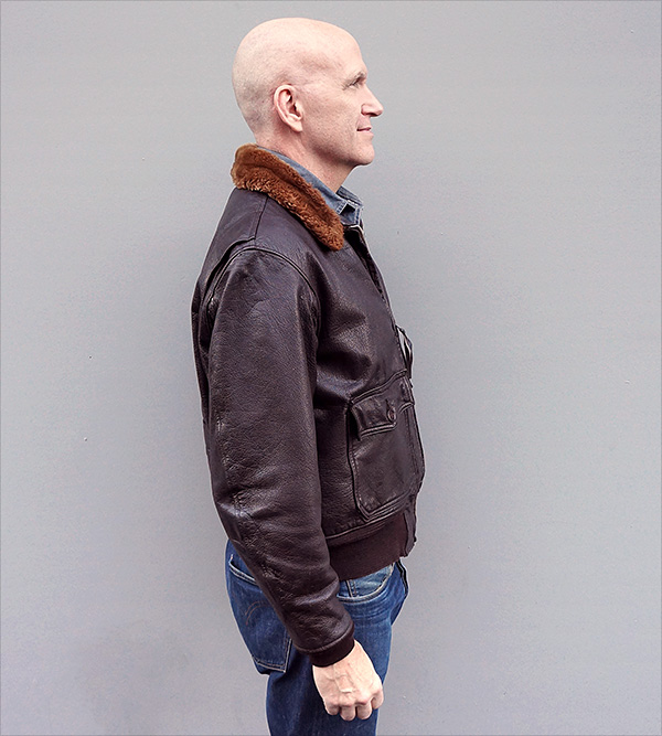 Cagleco Sportswear G-1 U.S. Navy Goatskin Flight Jacket