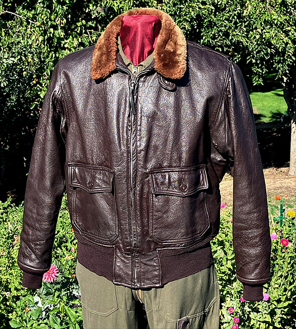 Cagleco Sportswear G-1 U.S. Navy Goatskin Flight Jacket