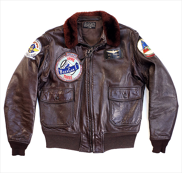 Original Ralph Edwards G-1 MIL-J-7823B Flight Jacket