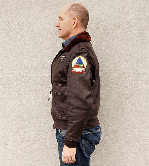 Original Ralph Edwards G-1 MIL-J-7823B Flight Jacket