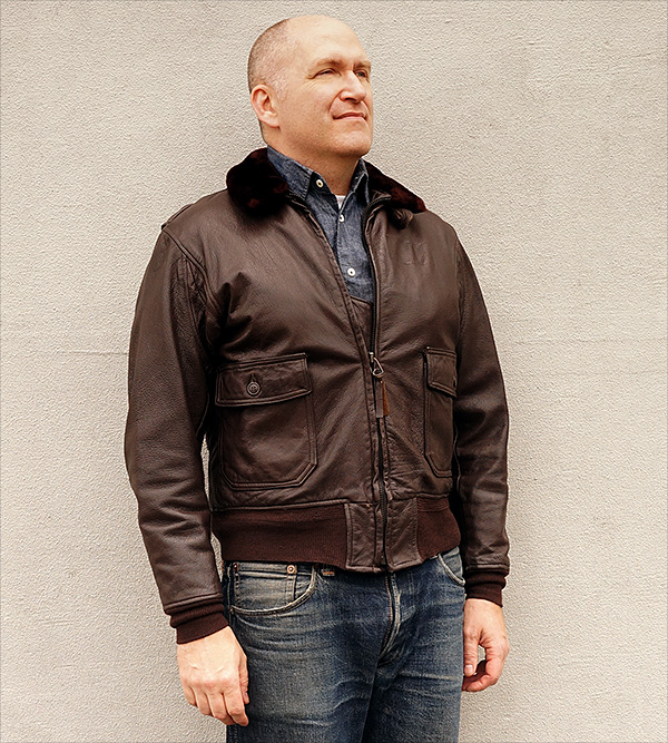 Good Wear Leather Coat Company — Sale Ralph Edwards MIL-J-7823B G-1 ...