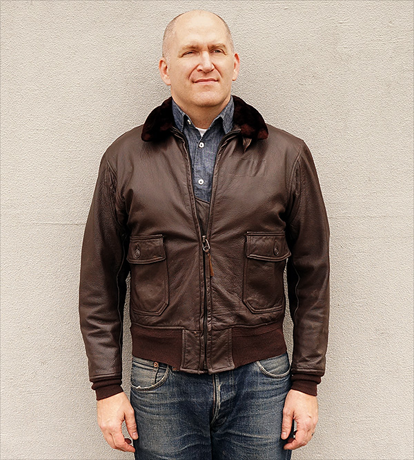 Good Wear Leather Coat Company — Sale Ralph Edwards MIL-J-7823B G 