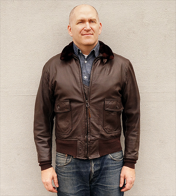 Good Wear Leather Coat Company — Sale Ralph Edwards MIL-J-7823B G-1 ...