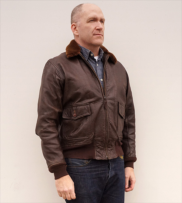 Star Sportswear G-1 55J14 Jacket Goatskin