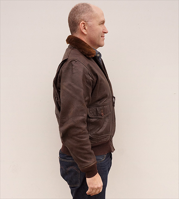 Star Sportswear G-1 55J14 Jacket Goatskin