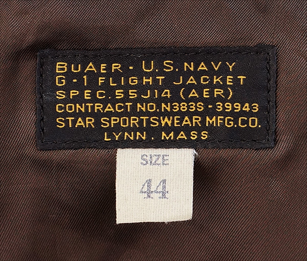 Star Sportswear G-1 55J14 Jacket Goatskin
