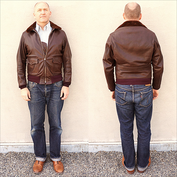 Good Wear G&F M-422A Flight Jacket by Good Wear Leather