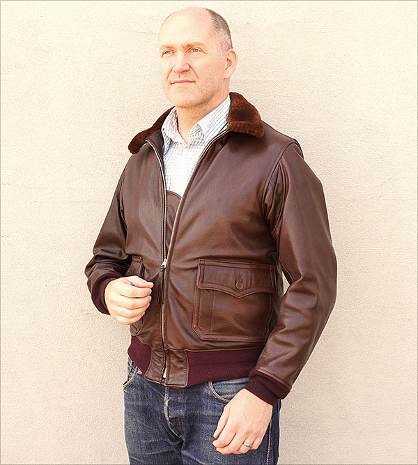 Good Wear G&F M-422A Flight Jacket by Good Wear Leather