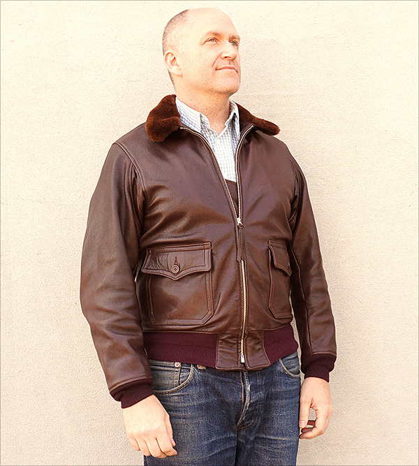 Good Wear G&F M-422A Flight Jacket by Good Wear Leather