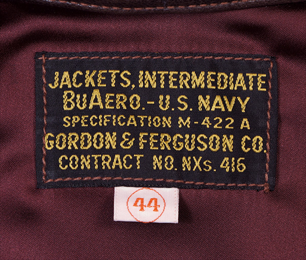Good Wear U.S. Navy Gordon & Ferguson M-422A Flight Jacket