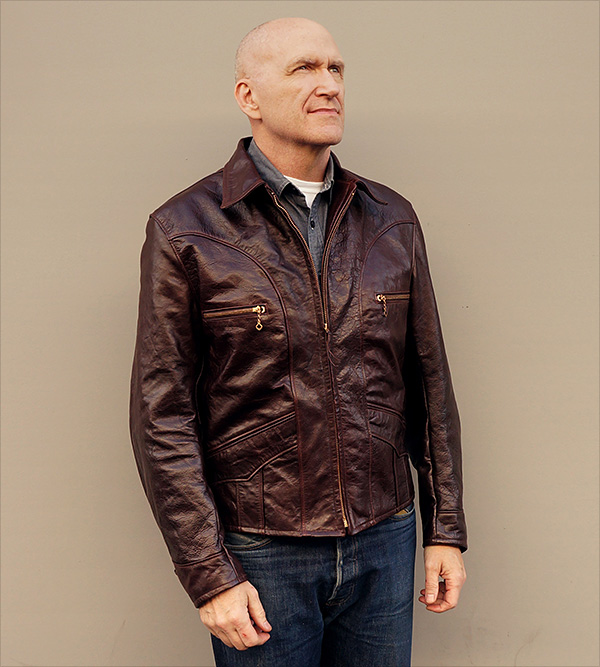 Good Wear Leather 1930s 1940s Halfbelt Horween Horsehide Jacket
