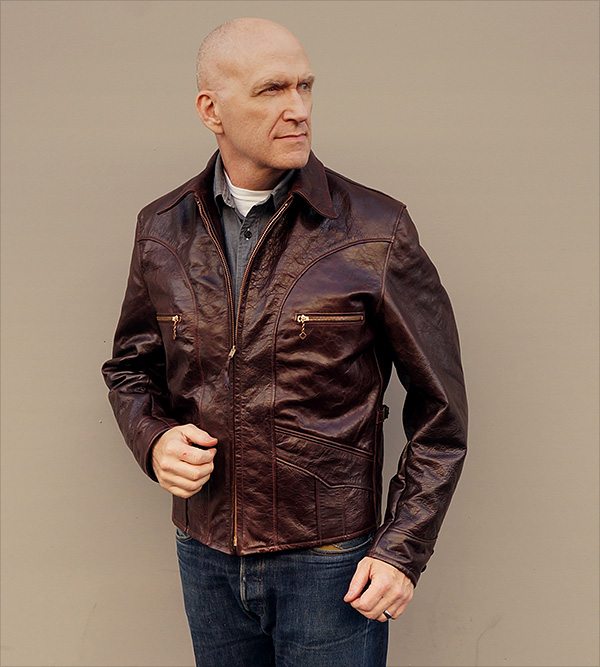 Good Wear Leather 1930s 1940s Halfbelt Horween Horsehide Jacket