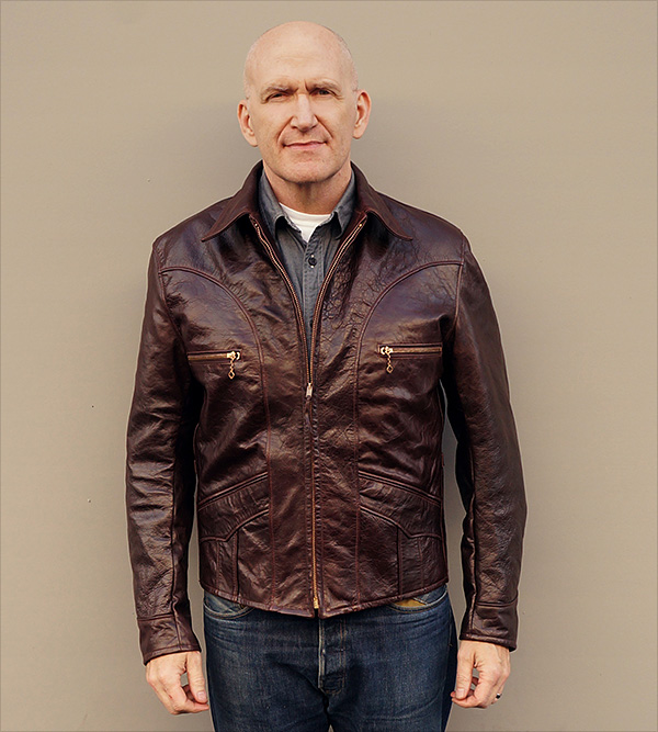 Good Wear Leather 1930s 1940s Halfbelt Horween Horsehide Jacket