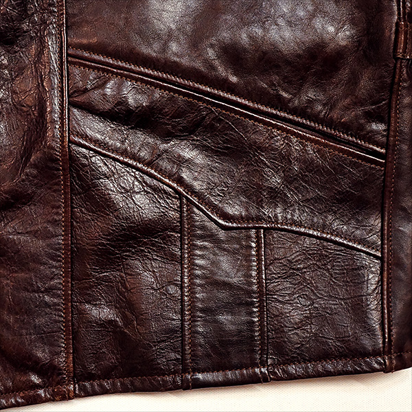Good Wear Leather 1930s 1940s Halfbelt Horween Horsehide Jacket