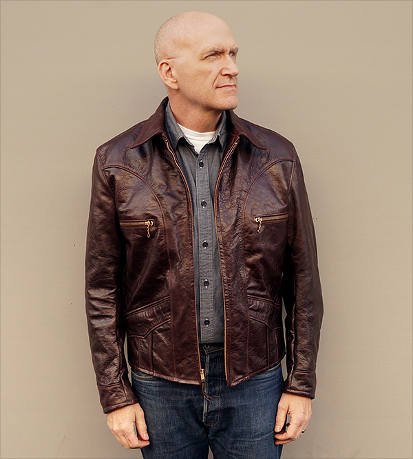Good Wear Leather 1930s 1940s Halfbelt Horween Horsehide Jacket