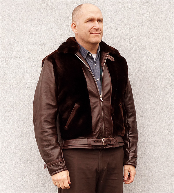 Monarch Grizzly Horsehide Jacket by Good Wear Leather