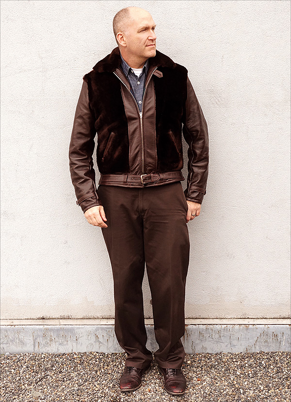 Monarch Grizzly Horsehide Jacket by Good Wear Leather