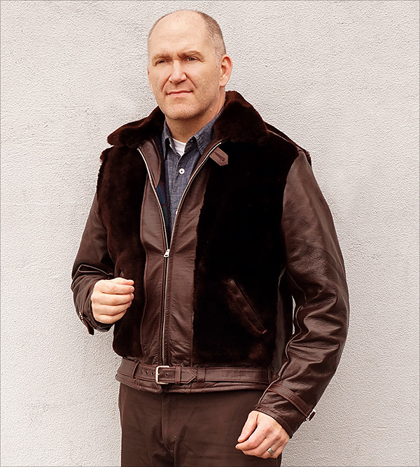 Monarch Grizzly Horsehide Jacket by Good Wear Leather