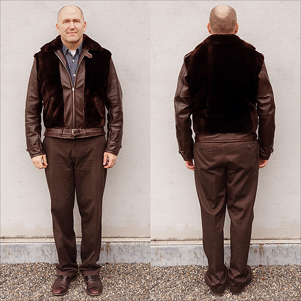 Monarch Grizzly Horsehide Jacket by Good Wear Leather