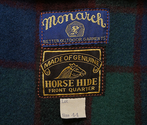 Good Wear Leather Coat Company — Sale Monarch Grizzly Jacket