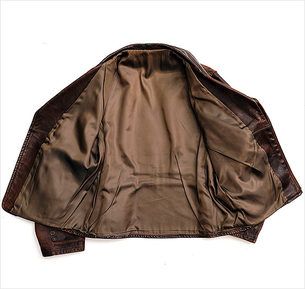 Vintage 1940s Horsehide Leather Jacket