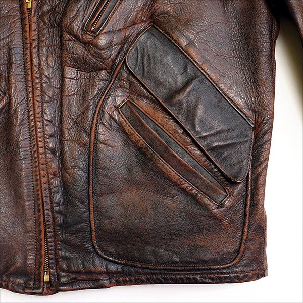 Vintage 1940s Horsehide Leather Jacket